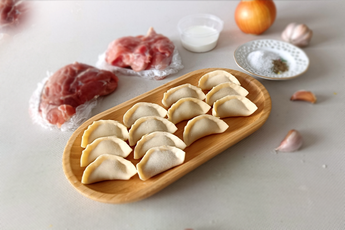 Пельмени из индейки и куры